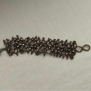 FAUX SEED BEAD BRACELET, VINTAGE